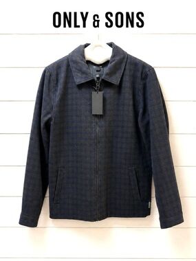 ONLY & SONS Zip-Up Jacket - Size S - NWT